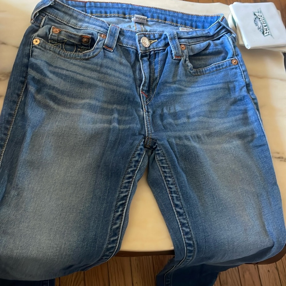 True Religion jeans stretch skinny jeams size 29x29” inseam